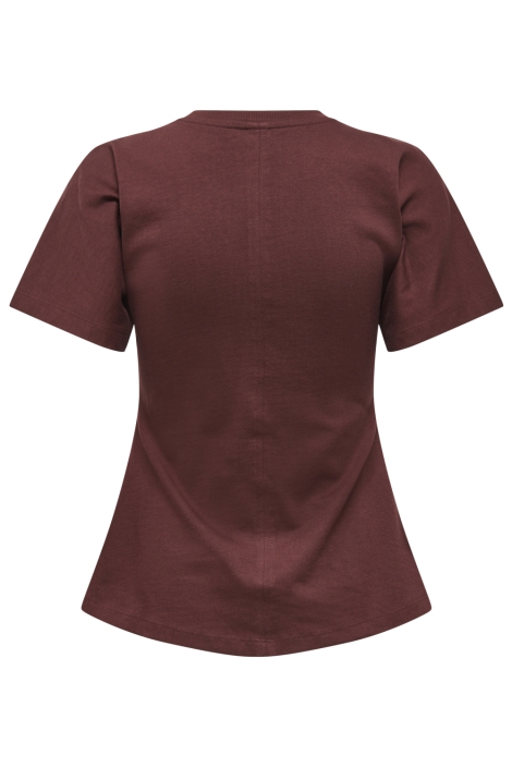 Only onlmarie life s/s ruching top jrs n